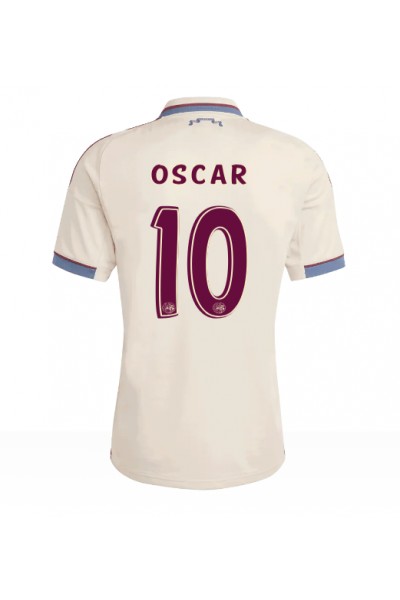 Ajax Oscar Gloukh #10 Jalkapallovaatteet Kolmaspaita 2025-26 Lyhythihainen Ajax Oscar Gloukh #10 Jalkapallovaatteet Kolmaspaita 2025-26 Lyhythihainen